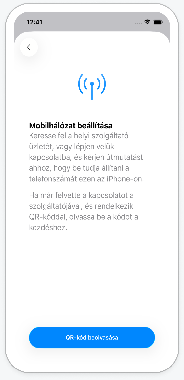 Lépj
      be a Mobilhálózatok beállításaihoz!