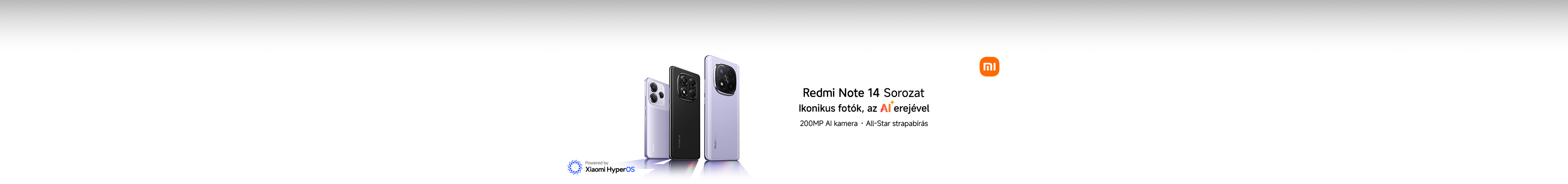 Redmi
      Note 14 Sorozat | Ikonikus fotók, az AI erejével