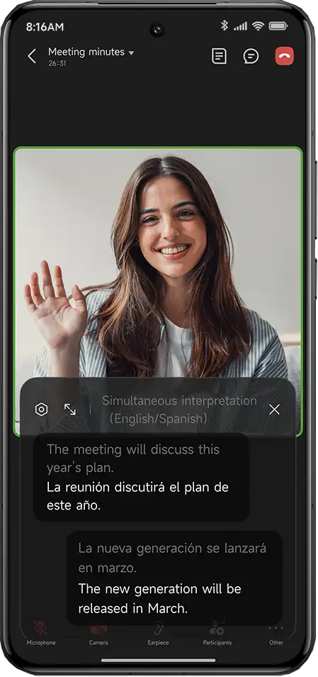 AI tolmács illusztráció