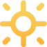 Kékfény-csökkentés ikon