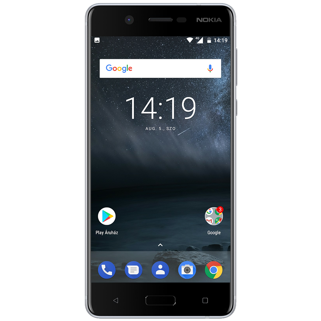 Nokia 5  beállításának kijelzője